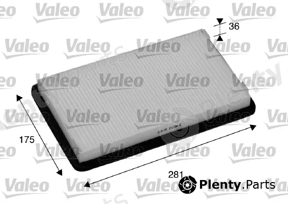 Valeo 698893 — Filter, cabin air VALEO ESSENTIAL