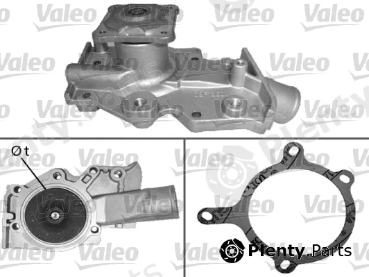 Valeo 506283 — Water Pump, engine cooling