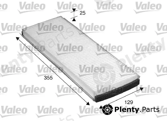 Valeo 698762 — Filter, cabin air VALEO ESSENTIAL
