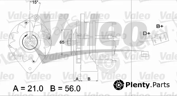 Valeo 436194 — Alternator VALEO RE-GEN REMANUFACTURED