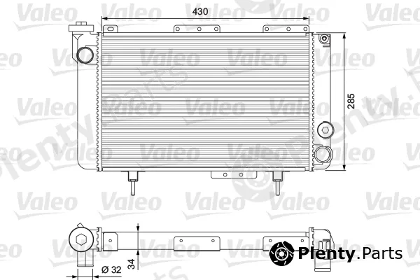 Valeo 383463 — Radiator, engine cooling VALEO CLASSIC