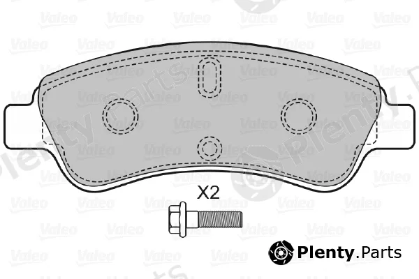 Valeo 598464 — Brake Pad Set, disc brake