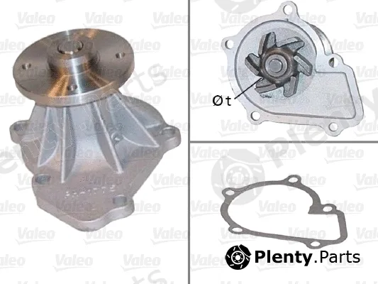 Valeo 506836 — Water Pump, engine cooling