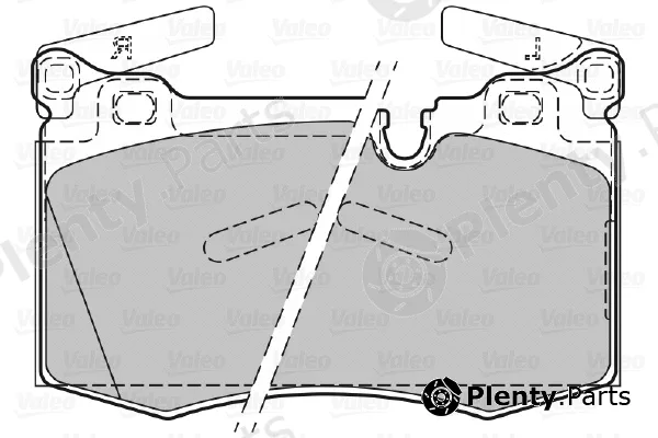 Valeo 601140 — Brake Pad Set, disc brake
