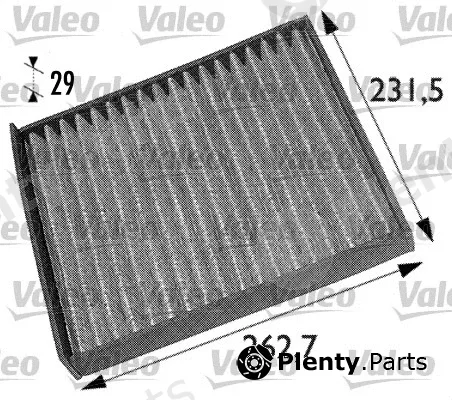 Valeo 698708 — Filter, cabin air VALEO PROTECT