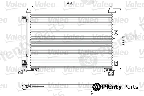 Valeo 814403 — Condenser, air conditioning