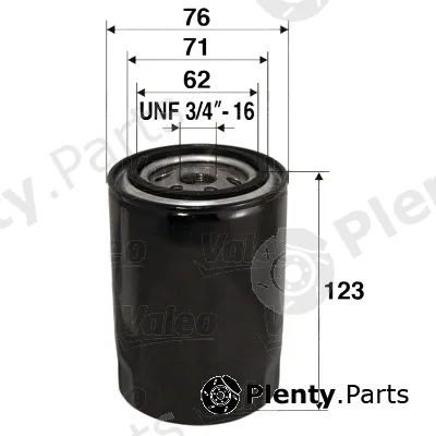 Valeo 586038 — Oil Filter