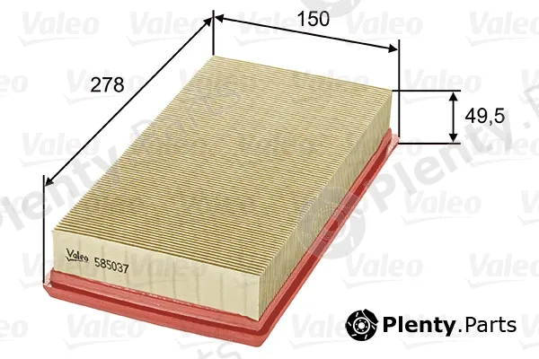 Valeo 585037 — Air Filter