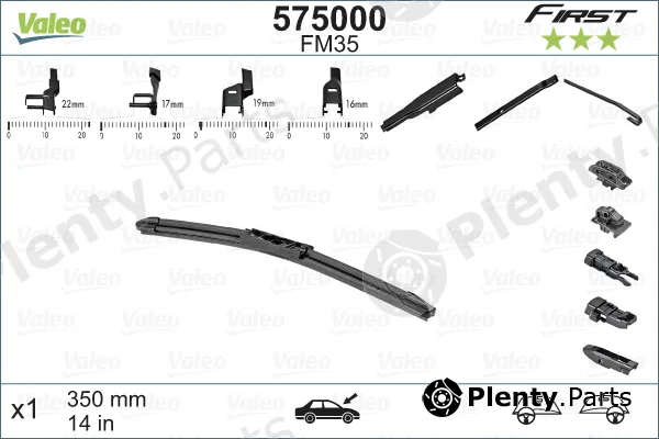 Valeo 575000 — Wiper Blade FIRST MULTICONNECTION