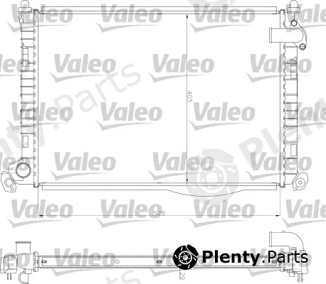 Valeo 734327 — Radiator, engine cooling