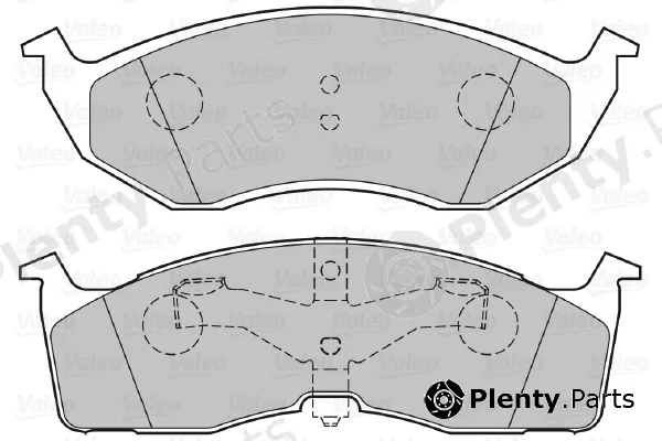 Valeo 301556 — Brake Pad Set, disc brake FIRST