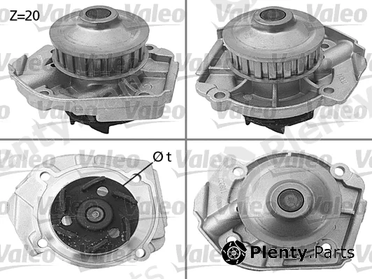Valeo 506397 — Water Pump, engine cooling