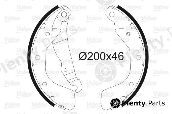 Valeo 562078 — Brake Shoe Set