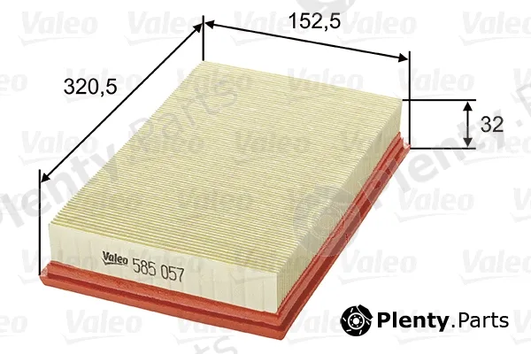 Valeo 585057 — Air Filter