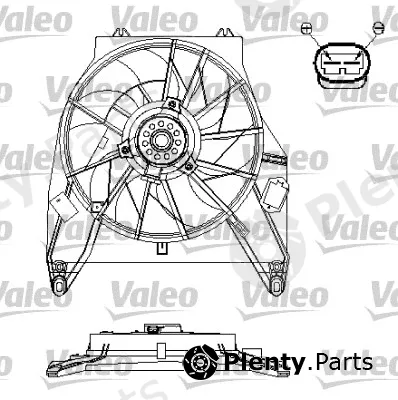 Valeo 696217 — Fan, engine cooling