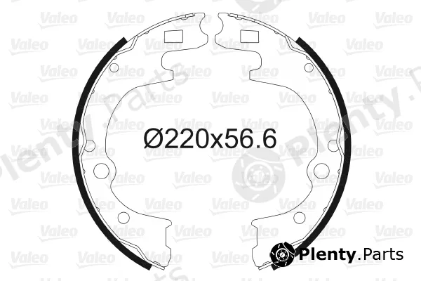 Valeo 562757 — Brake Shoe Set