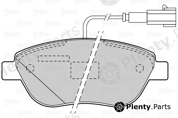 Valeo 670106 — Brake Pad Set, disc brake
