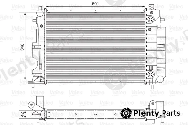 Valeo 732123 — Radiator, engine cooling