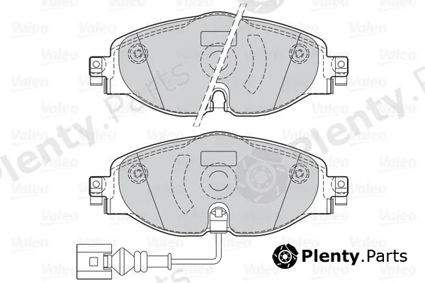 Valeo 302145 — Brake Pad Set, disc brake FIRST