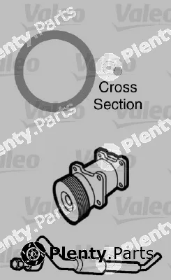 Valeo 509748 — Gasket, coolant pipe