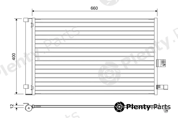 Valeo 822665 — Condenser, air conditioning
