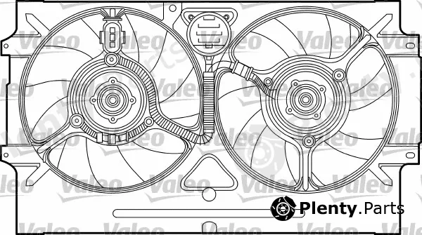 Valeo 698320 — Fan, engine cooling