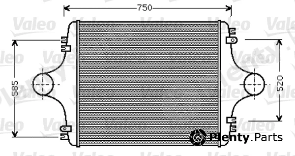 Valeo 818743 — Charge Air Cooler
