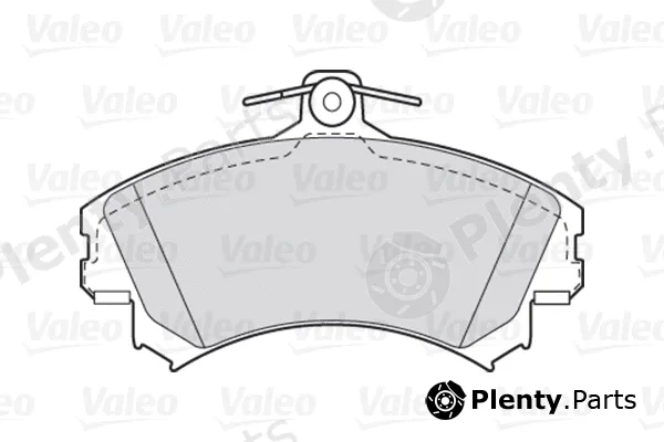 Valeo 301493 — Brake Pad Set, disc brake FIRST