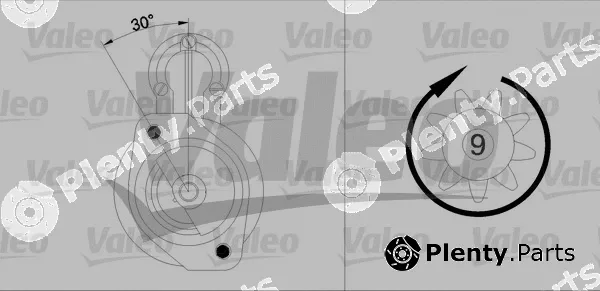 Valeo 433294 — Starter VALEO RE-GEN REMANUFACTURED