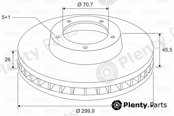 Valeo 197815 — Brake Disc