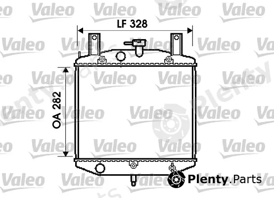 Valeo 734758 — Radiator, engine cooling