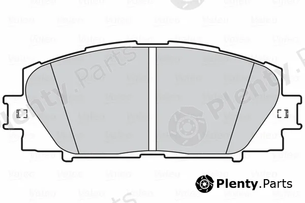 Valeo 302334 — Brake Pad Set, disc brake FIRST