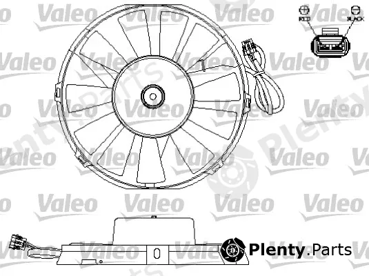Valeo 696172 — Fan, engine cooling