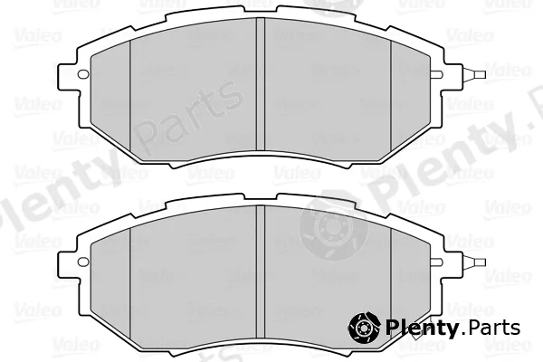 Valeo 302312 — Brake Pad Set, disc brake FIRST