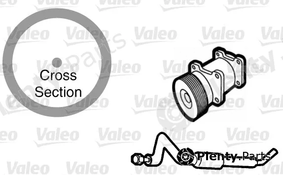 Valeo 509765 — Gasket, coolant pipe