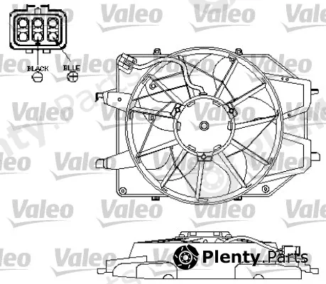 Valeo 696152 — Fan, engine cooling