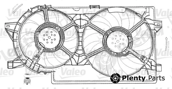 Valeo 696012 — Fan, engine cooling