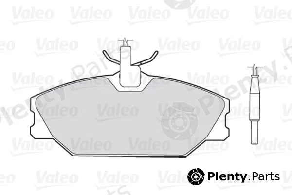 Valeo 301061 — Brake Pad Set, disc brake FIRST