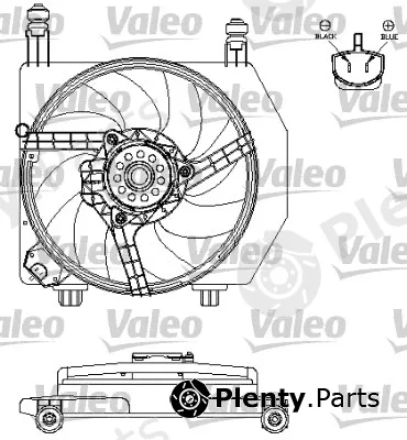 Valeo 696160 — Fan, engine cooling