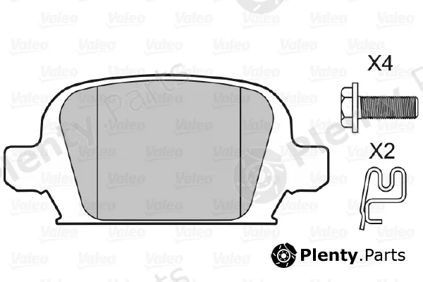 Valeo 598457 — Brake Pad Set, disc brake