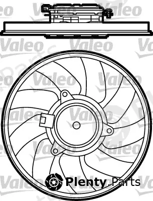 Valeo 696030 — Fan, engine cooling