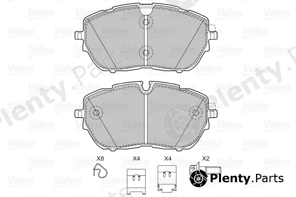 Valeo 601472 — Brake Pad Set, disc brake