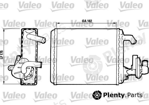 Valeo 811065 — Heat Exchanger, interior heating
