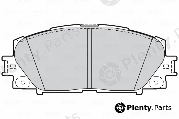 Valeo 302076 — Brake Pad Set, disc brake FIRST