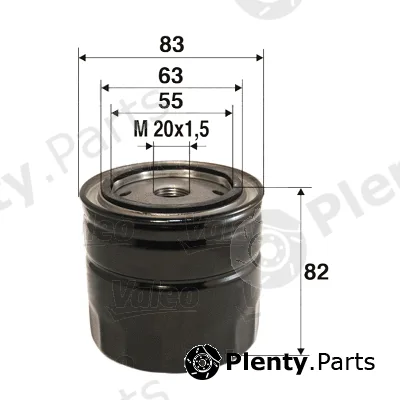 Valeo 586062 — Oil Filter