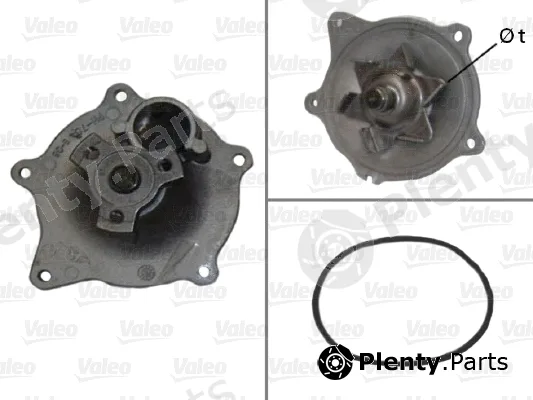Valeo 506454 — Water Pump, engine cooling