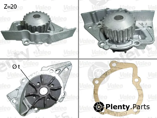 Valeo 506117 — Water Pump, engine cooling