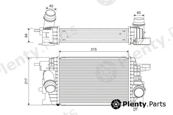 Valeo 822912 — Charge Air Cooler