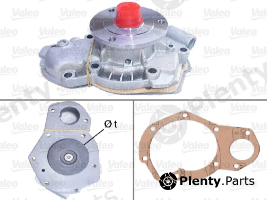 Valeo 506345 — Water Pump, engine cooling