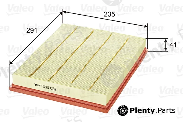 Valeo 585032 — Air Filter